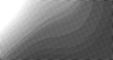 Halftone wave background. Curved gradient texture or pattern. Vertical gradie Illustrazione stock