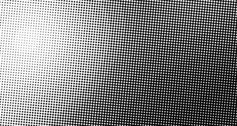 Halftone wave background. Curved gradient texture or pattern. Vertical gradie Stock Illustration