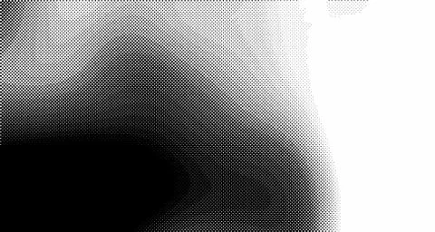 Halftone wave background. Curved gradient texture or pattern. Vertical gradie 스톡 일러스트