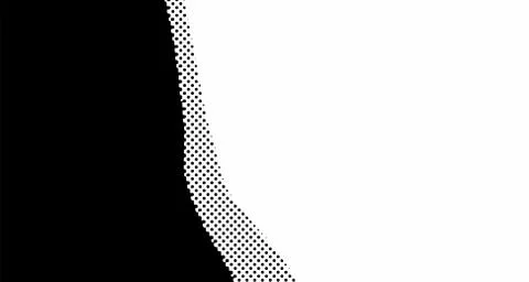Halftone wave background. Curved gradient texture or pattern. Vertical gradie イラスト素材