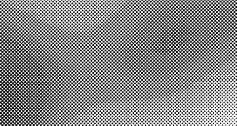 Halftone wave background. Curved gradient texture or pattern. Vertical gradie 스톡 일러스트