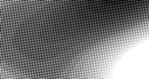 Halftone wave background. Curved gradient texture or pattern. Vertical gradie Stock Illustration