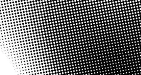 Halftone wave background. Curved gradient texture or pattern. Vertical gradie Stock Illustration