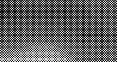 Halftone wave background. Curved gradient texture or pattern. Vertical gradie Stock Illustration