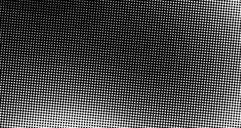 Halftone wave background. Curved gradient texture or pattern. Vertical gradie Illustrazione stock