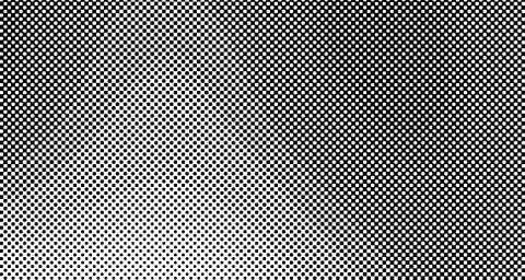 Halftone wave background. Curved gradient texture or pattern. Vertical gradie Stock Illustration