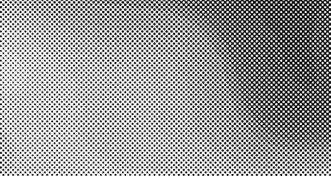 Halftone wave background. Curved gradient texture or pattern. Vertical gradie Stock Illustration