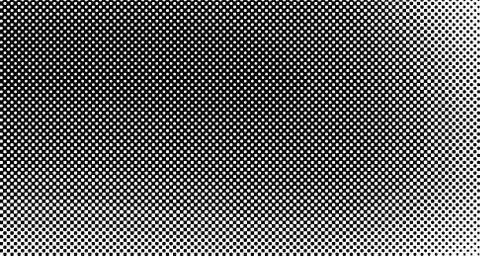 Halftone wave background. Curved gradient texture or pattern. Vertical gradie Illustrazione stock