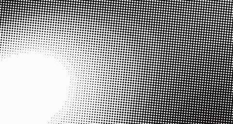 Halftone wave background. Curved gradient texture or pattern. Vertical gradie Stock Illustration