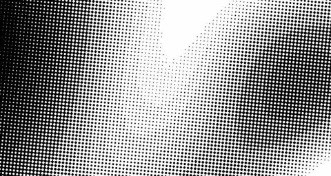 Halftone wave background. Curved gradient texture or pattern. Vertical gradie Stock Illustration
