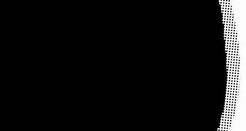 Halftone wave background. Curved gradient texture or pattern. Vertical gradie Stock Illustration