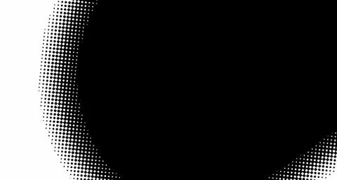 Halftone wave background. Curved gradient texture or pattern. Vertical gradie Stock Illustration