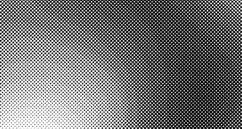 Halftone wave background. Curved gradient texture or pattern. Vertical gradie Stock Illustration