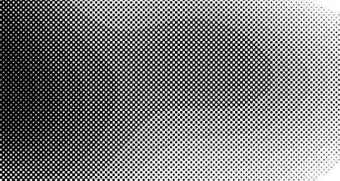 Halftone wave background. Curved gradient texture or pattern. Vertical gradie 스톡 일러스트