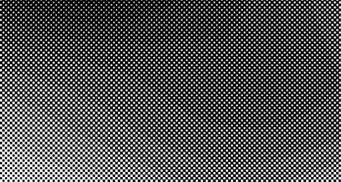Halftone wave background. Curved gradient texture or pattern. Vertical gradie Stock Illustration