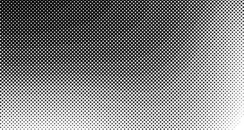Halftone wave background. Curved gradient texture or pattern. Vertical gradie Stock Illustration