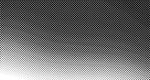 Halftone wave background. Curved gradient texture or pattern. Vertical gradie Stock Illustration