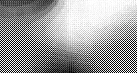 Halftone wave background. Curved gradient texture or pattern. Vertical gradie Illustrazione stock