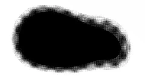 Halftone wave background. Curved gradient texture or pattern. Vertical gradie Illustrazione stock