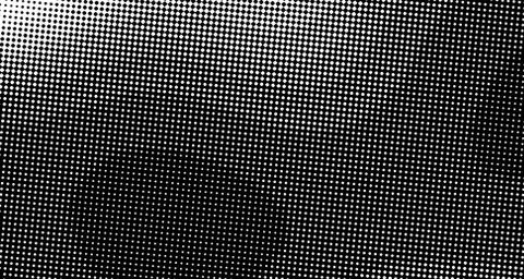 Halftone wave background. Curved gradient texture or pattern. Vertical gradie Illustrazione stock