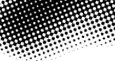 Halftone wave background. Curved gradient texture or pattern. Vertical gradie 스톡 일러스트