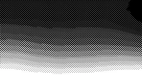 Halftone wave background. Curved gradient texture or pattern. Vertical gradie Stock Illustration