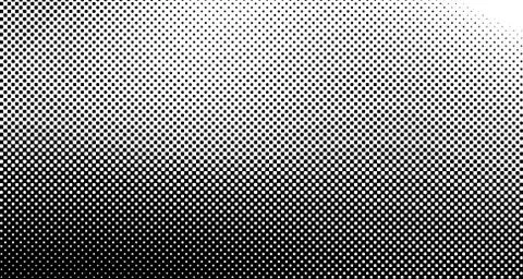 Halftone wave background. Curved gradient texture or pattern. Vertical gradie Stock Illustration