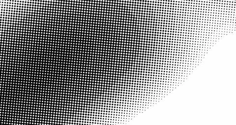 Halftone wave background. Curved gradient texture or pattern. Vertical gradie Stock Illustration