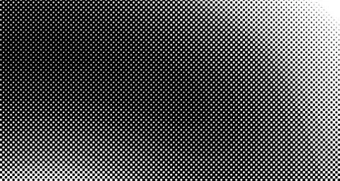 Halftone wave background. Curved gradient texture or pattern. Vertical gradie Stock Illustration