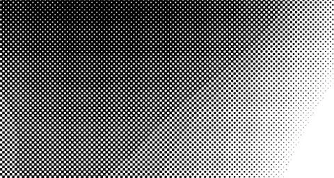 Halftone wave background. Curved gradient texture or pattern. Vertical gradie Stock Illustration