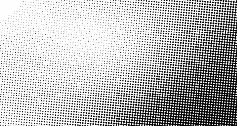Halftone wave background. Curved gradient texture or pattern. Vertical gradie Illustrazione stock