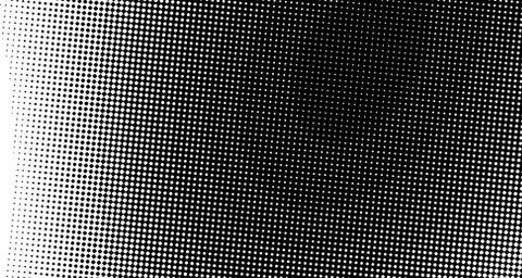 Halftone wave background. Curved gradient texture or pattern. Vertical gradie Stock Illustration