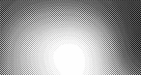 Halftone wave background. Curved gradient texture or pattern. Vertical gradie Illustrazione stock