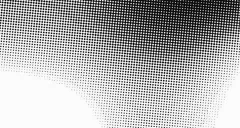 Halftone wave background. Curved gradient texture or pattern. Vertical gradie Stock Illustration