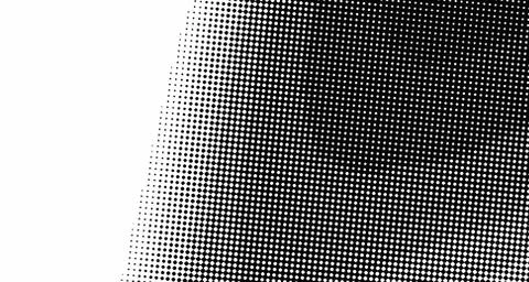 Halftone wave background. Curved gradient texture or pattern. Vertical gradie Illustrazione stock