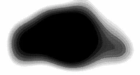 Halftone wave background. Curved gradient texture or pattern. Vertical gradie Illustrazione stock