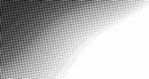 Halftone wave background. Curved gradient texture or pattern. Vertical gradie Illustrazione stock