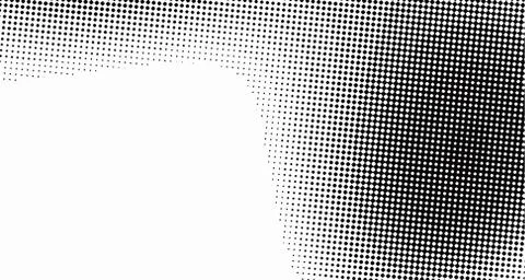 Halftone wave background. Curved gradient texture or pattern. Vertical gradie Illustrazione stock