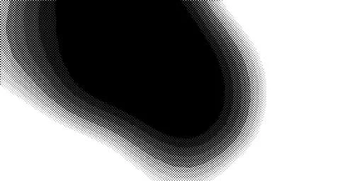 Halftone wave background. Curved gradient texture or pattern. Vertical gradie Stock Illustration