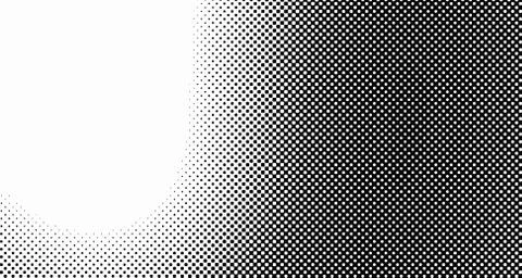 Halftone wave background. Curved gradient texture or pattern. Vertical gradie 스톡 일러스트