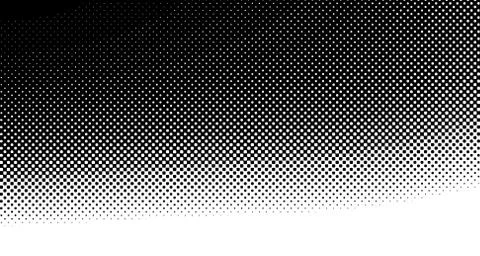 Halftone wave background. Curved gradient texture or pattern. Vertical gradie Illustrazione stock