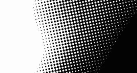 Halftone wave background. Curved gradient texture or pattern. Vertical gradie イラスト素材