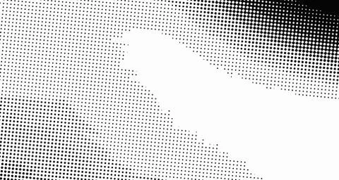 Halftone wave background. Curved gradient texture or pattern. Vertical gradie Stock Illustration