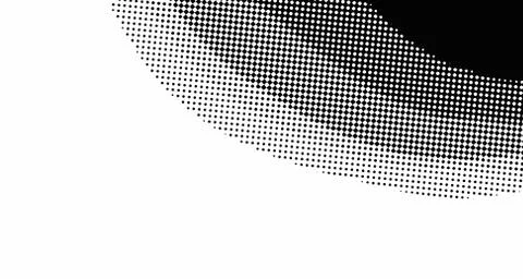Halftone wave background. Curved gradient texture or pattern. Vertical gradie 스톡 일러스트