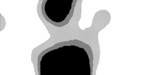 Halftone wave background. Curved gradient texture or pattern. Vertical gradie 스톡 일러스트