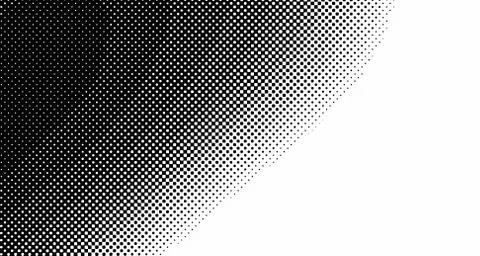 Halftone wave background. Curved gradient texture or pattern. Vertical gradie イラスト素材