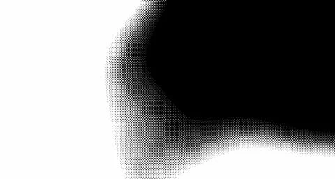 Halftone wave background. Curved gradient texture or pattern. Vertical gradie イラスト素材