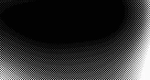 Halftone wave background. Curved gradient texture or pattern. Vertical gradie Stock Illustration