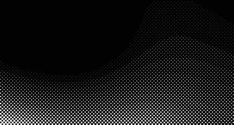 Halftone wave background. Curved gradient texture or pattern. Vertical gradie 스톡 일러스트