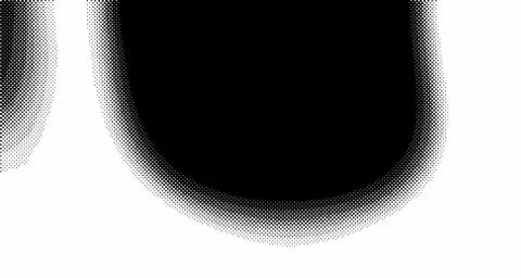 Halftone wave background. Curved gradient texture or pattern. Vertical gradie Stock Illustration